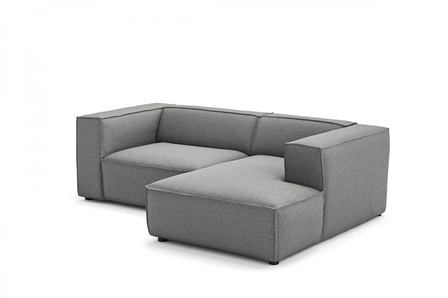 Model MODULARIS WB (wysoki bok) - Modularis WB sofa 2 osobowa + longchair prawy